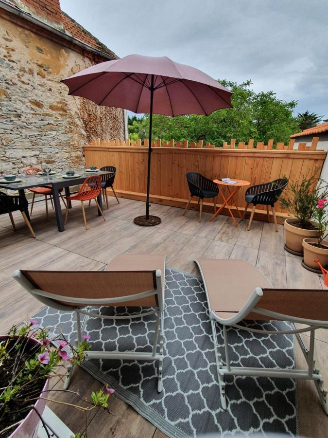 Appartement Cosy En Coeur De Bourg La Plaine-sur-Mer Zewnętrze zdjęcie